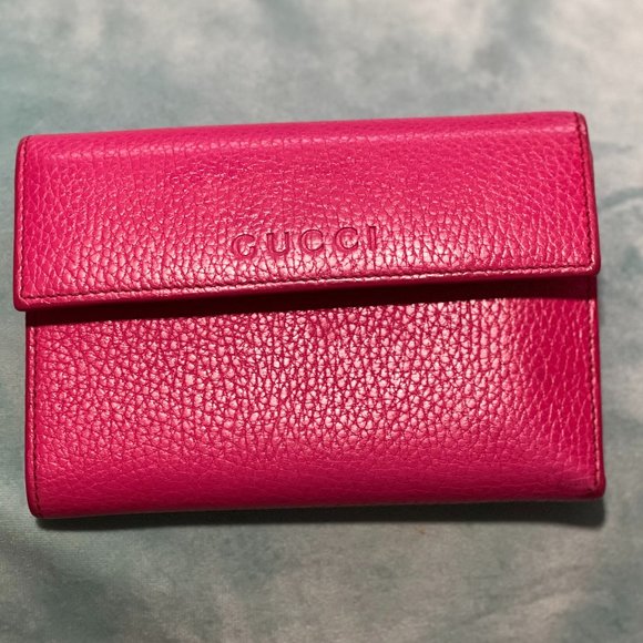 Authentic Pink Gucci Wallet - Picture 1 of 6